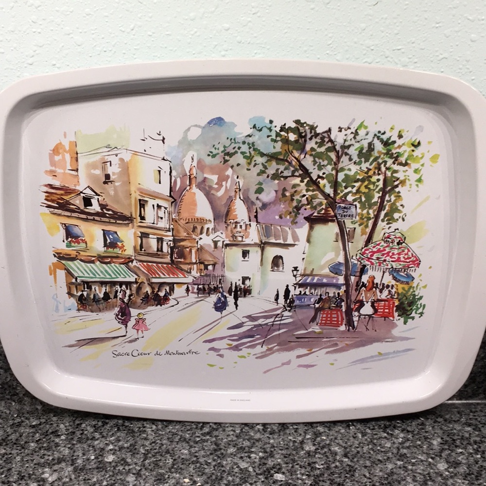 Vintage Metal tray set